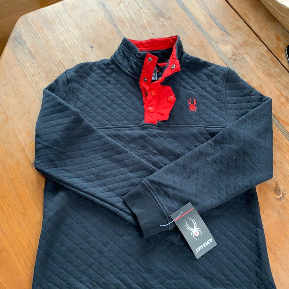 Spyder quilted sweater